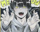 貴方のご要望に合わせたイラスト原画を提供します 【8月限定価格】アナログ原画を特別価格でお届けします イメージ6