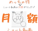 ショート動画月10本固定額で提供します 継続依頼歓迎｜ショート動画編集 イメージ1