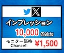 X（Twitter）にインプレッションを拡散します 【モニター価格】★表示回数★エックス★匿名評価★安い イメージ10