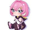 グッズやアイコンに！可愛いSD♡デフォルメ描きます 全身描きます！似顔絵も可能！様々な用途にお使い頂けます○ イメージ4