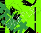 SNS用のアイコン､立ち絵､1枚絵描きますます お任せでキャラクターに合わせた絵柄塗りもできます。 イメージ2