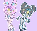 ポップで可愛いマスコットキャラクターを制作致します アイコンやイメージキャラクター、グッズにいかがでしょうか？ イメージ5