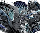 美麗イラスト描きます 近くで見れば繊細、遠くで見れば力強い イメージ2
