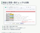 個人事業向け出納帳スプレッドシートを提供します Excel不要。1行入力で元帳と集計表が自動で完成！ イメージ4