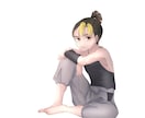 VTuberさんの立ち絵描きます アイドルなど可愛い女の子を描くのが得意です イメージ8