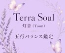五行バランス鑑定／体質と整え方を読み解きます 生年月日から五行バランスを読み解きます イメージ1