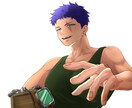 マッチョ男性描くのが得意です。女の子も描きます 筋肉なら任せてください！！！！！！！ イメージ2