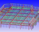 鉄骨施工図　リアル４にて作成します 施工図、積算、リアル４データのみ入力対応します。 イメージ4