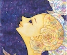 手描き水彩で絵本のような人物を描きます 挿絵や観賞用、イメージからの人物制作にも イメージ2
