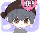 ゆるふわなアイコンを描きます 男の子でも女の子でもゆるっとふわっと描きます イメージ2