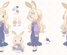 live2Dミニキャラモデル承ります live2Dモデラー紹介可能！ミニキャラで個性を引き出します イメージ9