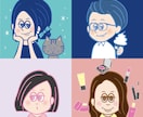 ポップでかわいいアメコミ風の似顔絵かきます SNSアイコンにピッタリ！キャラクターのイラストで差別化 イメージ1