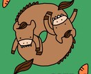 ゆるゆるふわふわな幸せになれるイラストを提供します 幸せになれるイラストを一緒に作りあげていきましょう♡♡ イメージ3