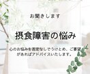 摂食障害の悩みをおききします 心の悩みをお聞きし、アドバイスもいたします。 イメージ1