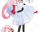 全身絵描きます 全身夢絵やコテ同をかわいくかきます！ イメージ1