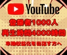 登録者1000人＆再生時間4000時間増やします 収益化条件達成を目指す方へ！チャンネル成長を全力でサポート イメージ4