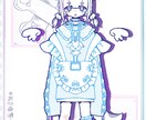あなただけのオリジナルキャラクターを制作します キャラクターを制作しています。 イメージ1
