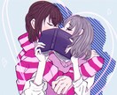 アイコン･夢絵･歌ってみたサムネ等お描きします 夢女による寄り添った丁寧かつこだわりのイラスト作成！ イメージ6
