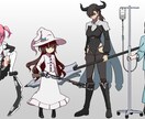 立ち絵描かせていただきます 商用利用オプションあり、全身+腰から上コースがオススメです。 イメージ3