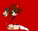 ポップでカラフルな似顔絵描きます 誰より目立つキュートな似顔絵作りませんか？☆ イメージ8