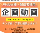 限定1名様！Vtuber様のロケ動画の編集します テンポ・演出・テロップで視聴者を惹きつける企画編集 イメージ1