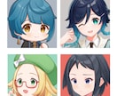 商用OK!お好きなアイコン絵をプロが描きます 広告系デザイナー社員の経験者が描きます イメージ3