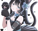 商用利用込！可愛い女の子のイラスト描きます 透明感のあるキラキラしたイラストが得意です！ イメージ1