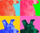 ペット、人物写真をポップアートに加工します うちの子があの名画風に？！プレゼントにもおすすめです！ イメージ3