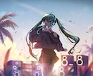 情景が伝わるイラストお描きします 時間を切り取ったようなエモい•儚い系のイラストが得意です！ イメージ9