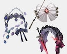 絵柄に合わせた高品質なアイテムのイラストを描きます キャラと小物の絵柄を合わせて世界観を統一させたい方に イメージ5