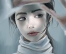 リアル調なSNSアイコンを描きます インパクトのある自画像をアイコンにしませんか？ イメージ3