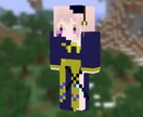 Minecraft オリジナルスキンを作成致します Vtuber様!!配信者様!!普段の配信をもっと華やかに!! イメージ4
