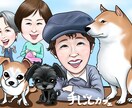 やさしい似顔絵制作致します 好感度間違いなし！お名刺に、ホームページに！ イメージ5