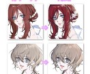 貴方だけの素敵なSNSアイコンお描きします 可愛くて綺麗な女の子お任せ下さい！ イメージ3