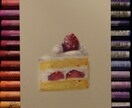 商用◎美味しそうな食べ物を描きます 手描きクレヨンの質感で魅力的に仕上げます イメージ1