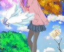 アイコンやヘッダーのイラスト描きます 背景よりもキャラ！という方へ✙綺麗～可愛いまで幅広く!!!✙ イメージ2