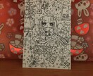 ゴスロリ系少女描きます 手描き♡ゴシックロリータ少女ハンドメイドイラスト♥︎ イメージ3