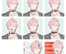 用途に応じたイラスト SD~等身幅広く制作致します 立ち絵、サムネ、一枚絵、など！ イメージ4