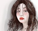 可愛くて雰囲気のある似顔絵・アイコン描きます エモい雰囲気・snsアイコンなどに♪ イメージ2