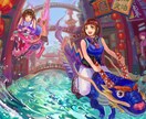 商用可能・同人誌可能です！イラスト作成いたします 萌え絵とは違う大人びた絵柄でお届け♬ イメージ2