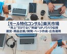 月額 楽天市場店舗拡大目指して親身にコンサルします 出店したものの売れない・もっと売りたい店舗をサポートします！ イメージ1