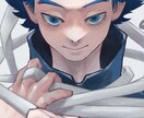 温度感のあるかっこかわいいイラストを描きます アイコンやヘッダーなど使いやすいイラストを目指します！！ イメージ8