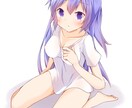 かわいい女の子のイラストを描きます この絵柄で描かれる創作キャラが見てみたい方へ イメージ1