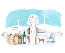 里山や自然のなかの風景、人物イラストなど制作します 温かみのある優しいタッチのイラスト イメージ4