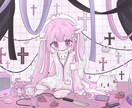動画のサムネイルやアイコン等のイラスト提供します かわいいを詰め込んだイラストをかけます。 イメージ1