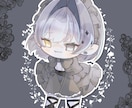 2.5頭身の商用利用可能なミニキャラをお描きします 優しくて儚いオリジナルミニキャラ イメージ3