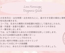 好きな人の攻略占います 恋愛傾向・相性・コミュニケーションまで具体的に鑑定します イメージ2