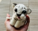 オリジナル羊毛ぬいぐるみ作ります ギフトや記念に♪オリジナルぬい イメージ3