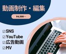 某チャンネルの現役編集者が、動画制作いたします YouTubeやSNS、MVやプライベート動画に最適! イメージ1