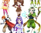 あなたのイメージをイラストに！(キャラデザも可能) イメージ2